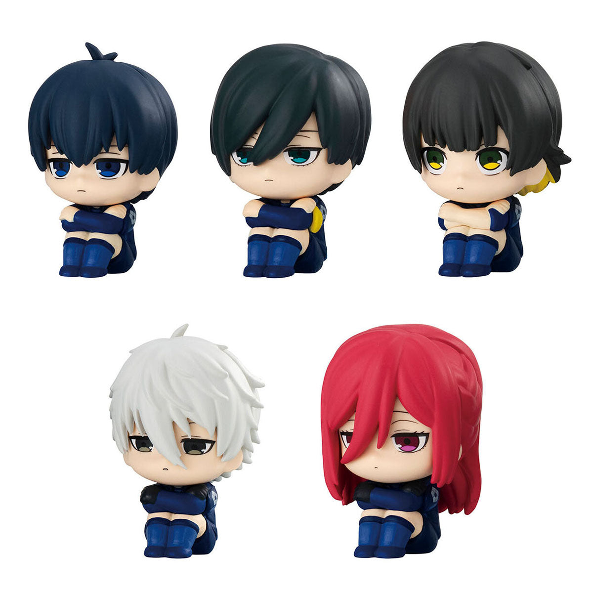 Blue Lock Machiboke Figure Bandia Gashapon Toys