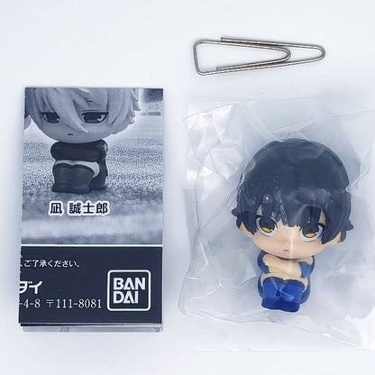 Blue Lock Machiboke Figure Bandia Gashapon Toys Meguru Bachira