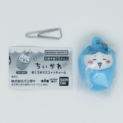 Chiikawa Baby Swaddle Mascot Charm Figure Bandai Gashapon Toys Hachiware