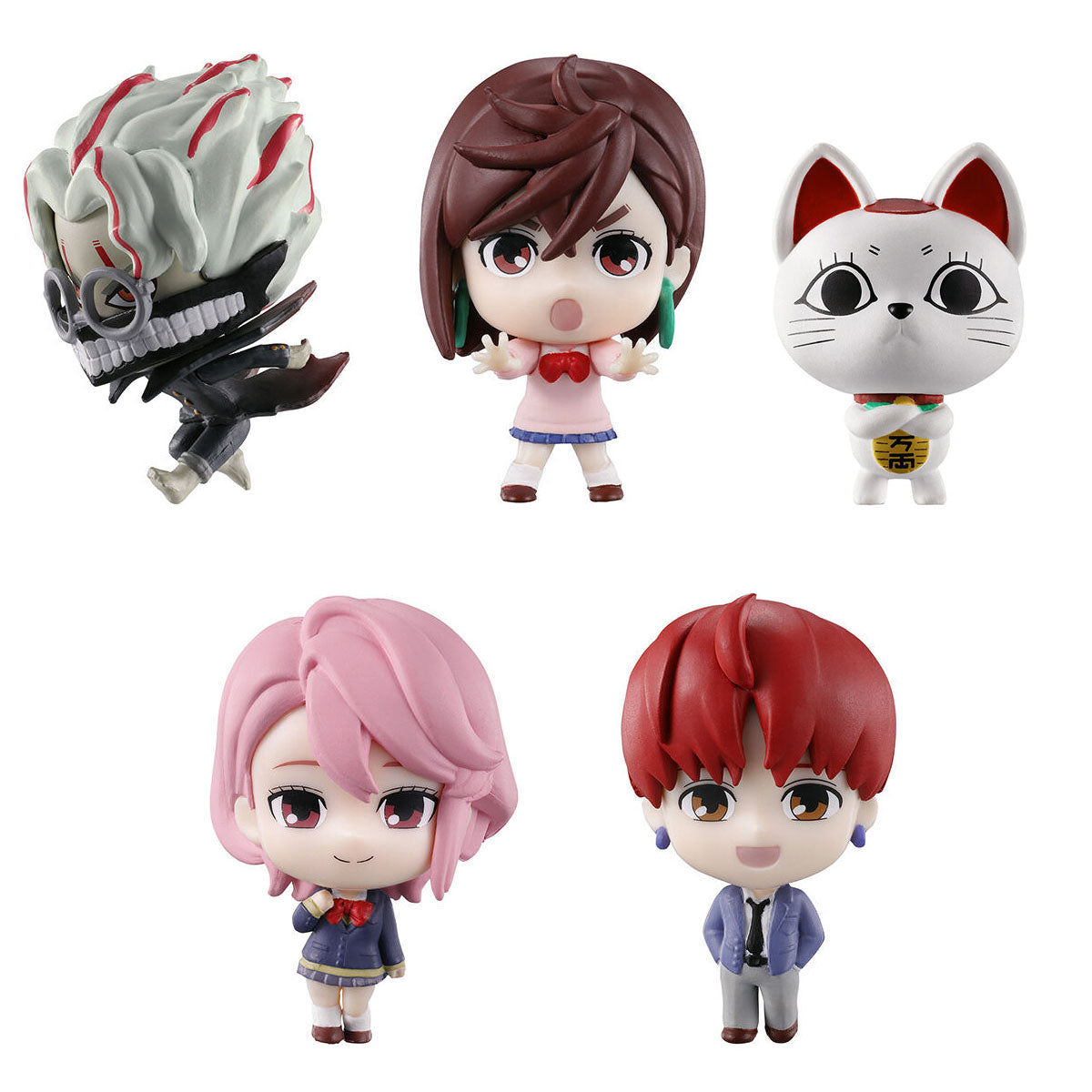 Dandadan Anime Capsule Figure Collection Bandai Gashapon Toys (set of 5)
