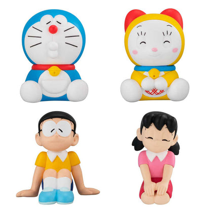 Doraemon Machiboke Figure Bandai Gashapon Toys (set of 4)