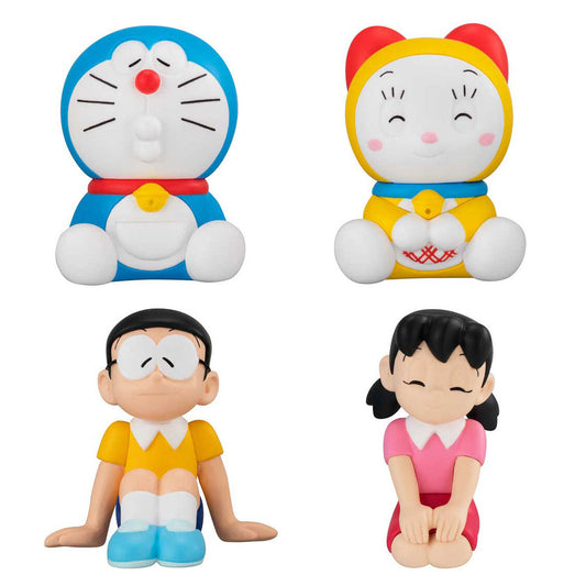 Doraemon Machiboke Figure Bandai Gashapon Toys (set of 4)