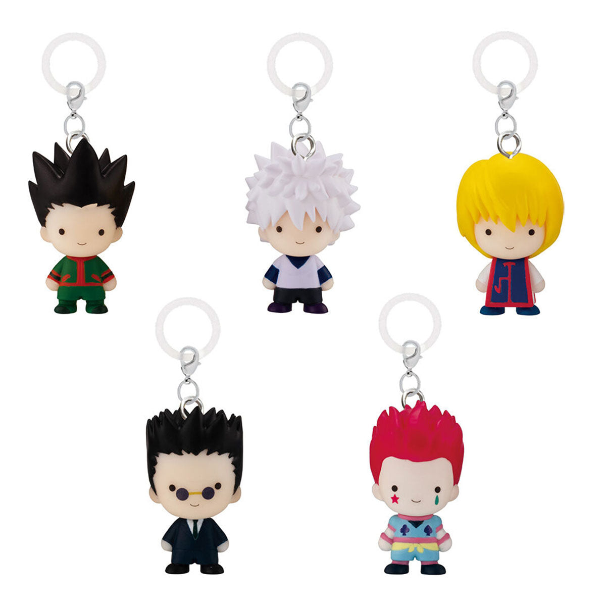 Hunter x Hunter Mejirushi Accessory Bandai Gashapon Toys Gon Killua Kurapika Leorio Hisoka
