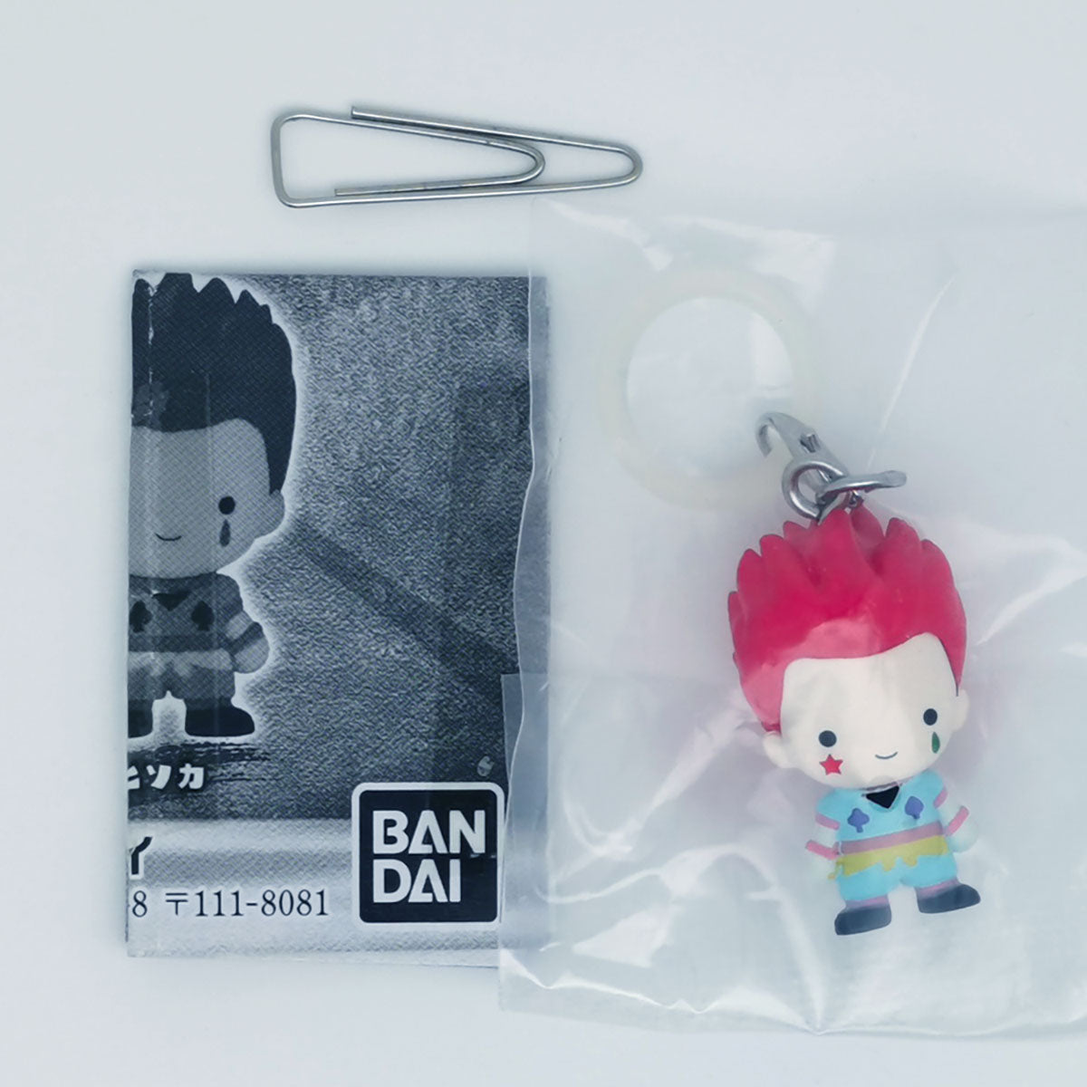 Hunter x Hunter Mejirushi Accessory Bandai Gashapon Toys Hisoka