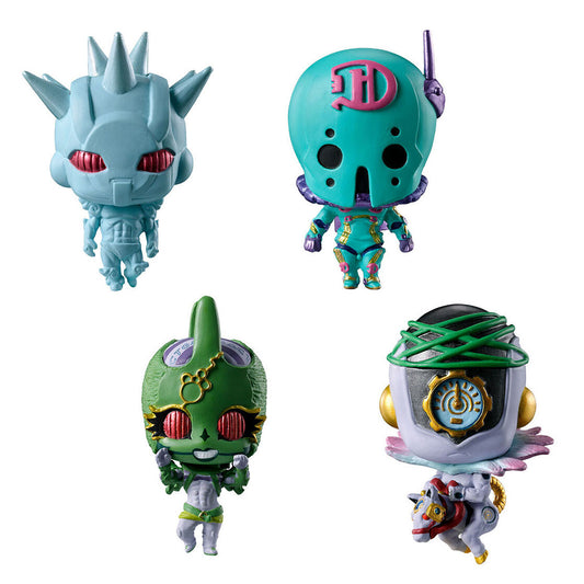 JoJo's Bizarre Adventure Stand Figure Collection Vol 10 Bandai Gashapon Toys (set of 4)