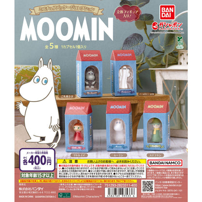 Moomin Miniature Package Collection Bandai Gashapon Toys