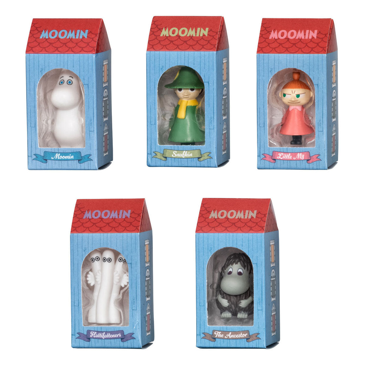 Moomin Miniature Package Collection Bandai Gashapon Toys