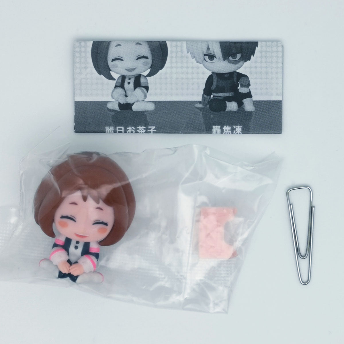 My Hero Academia Suwarasetai Figure Bandai Gashapon Toys Ochaco Uraraka