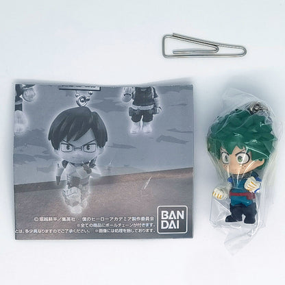 My Hero Academia Swing Keychain Figure Bandai Gashapon Toys Izuku Midoriya