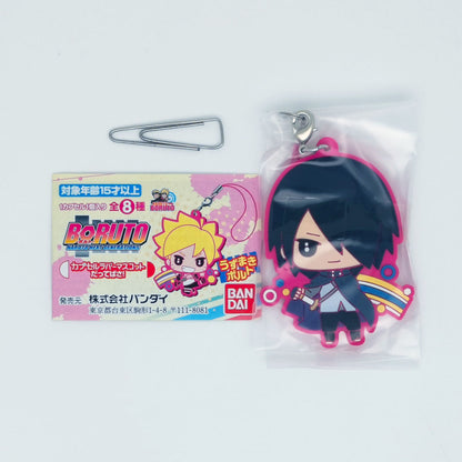 Boruto Naruto Next Generations Rubber Mascot Bandai Gashapon Toys Sasuke Uchiha