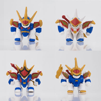 Wataru series Historic Ryujinmaru Narabundesu Figure Bandai Gashapon Toys (set of 4)