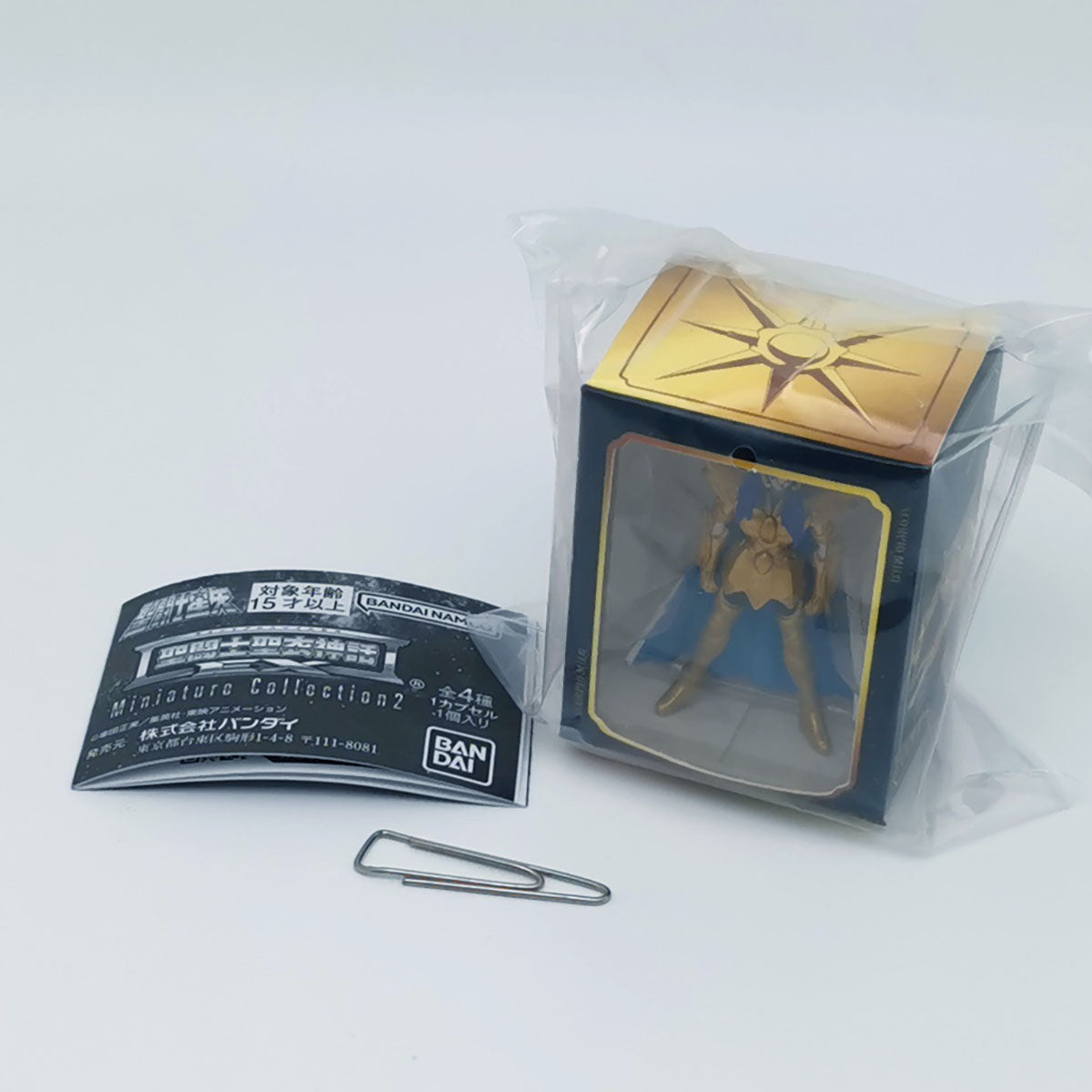 Saint Seiya Saint Cloth Myth EX Miniature Collection Vol 2 Figure Bandai Gashapon Toys Scorpion Milo