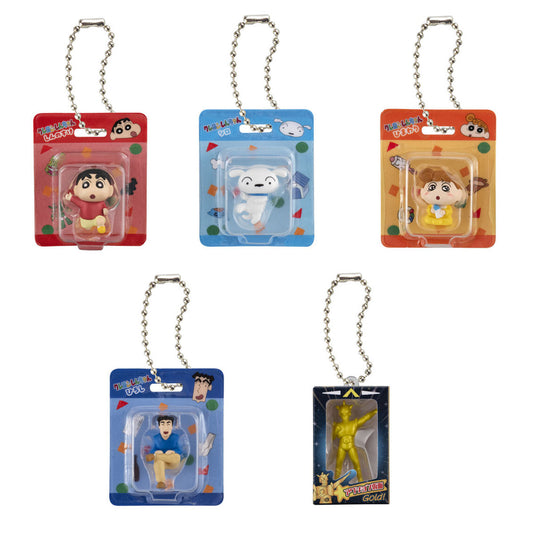 Crayon Shin-chan Figure Miniature Package Collection Vol 2 Bandai Gashapon Toys (set of 5)