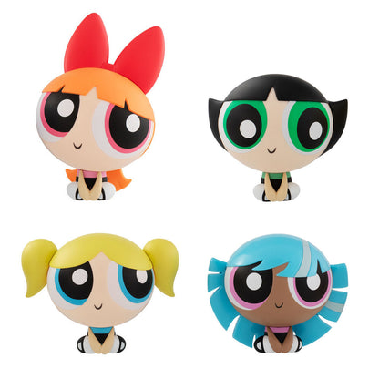 The Powerpuff Girls Big Capchara Figure Bandai Gashapon Toys Blossom Buttercup Bubbles Bliss