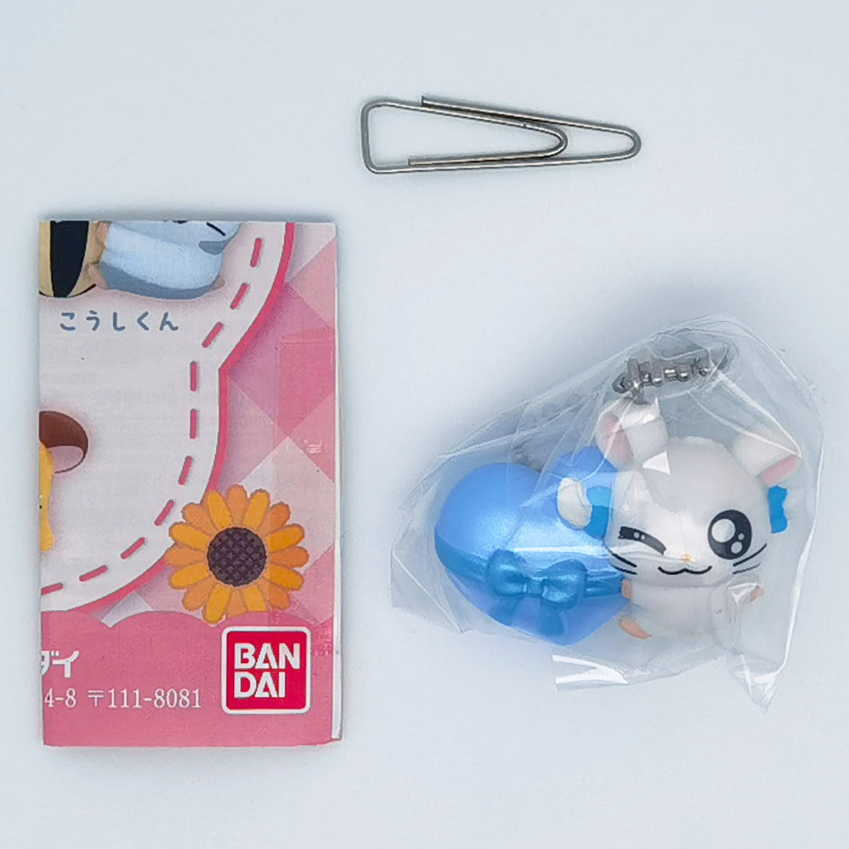 Tottoko Hamtaro Swing Mascot Figure Bandai Gashapon Toys Bijou