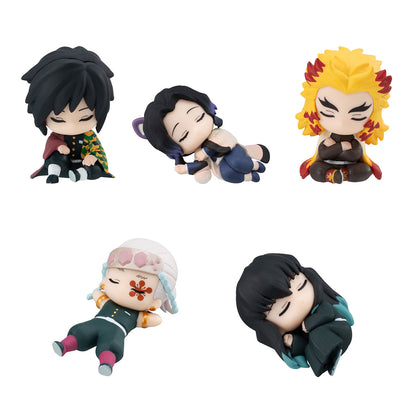 Demon Slayer Kimetsu no Yaiba Nemurasetai Figure Vol 2 Bandai Gashapon Toys (set of 5)