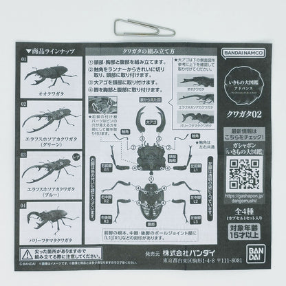 The Diversity of Life on Earth Stag Beetles Vol 2 Bandai Premium Gashapon Toys