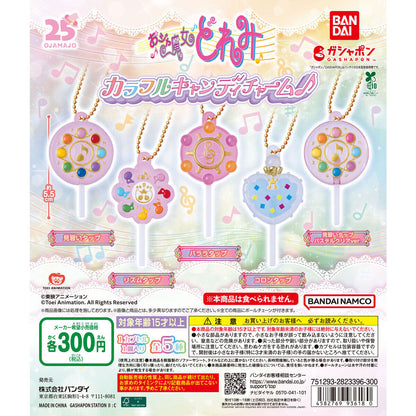 Magical DoReMi Colorful Candy Charm Bandai Gashapon Toys Apprentice Tap Rhythm Tap Parara Tap Cologne Tap