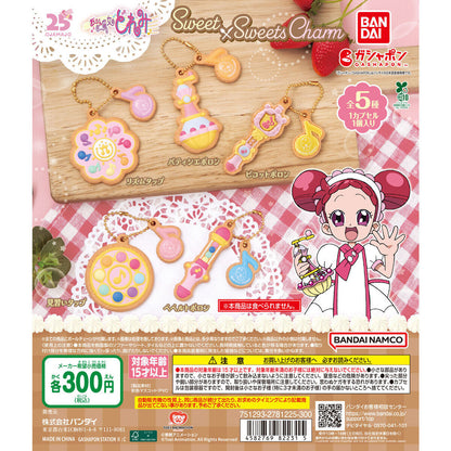 Magical Ojamajo Doremi SweetxSweets Charm Bandai Gashapon Toys Apprentice Tap Peperuto Pollon Rhythm Tap Patissier Pollon Picot Pollon