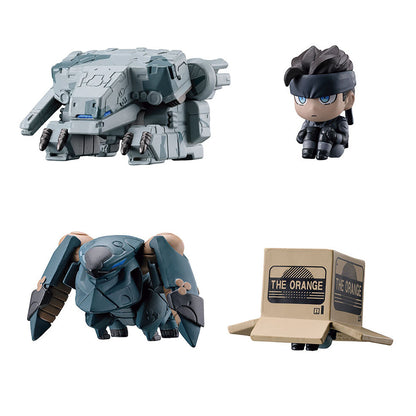 Metal Gear Machiboke Capsule Figure Bandai Gashapon Toys