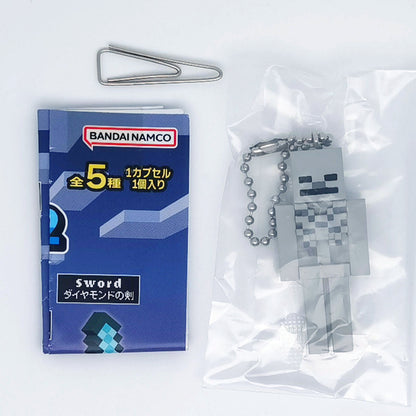 Minecraft Swing Mascot Figure Vol 2 Bandai Gashapon Toys Skeleton