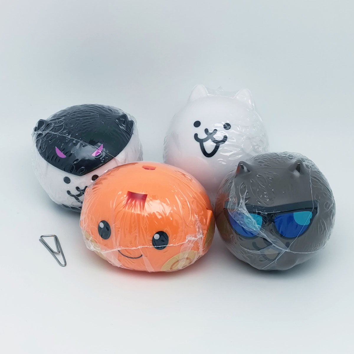Nyanko Daisensou Great War Figure Vol 12 Bandai Capchara Gashapon Toys Bora Dark Cat Cat Summer Vacation Suntan Cat
