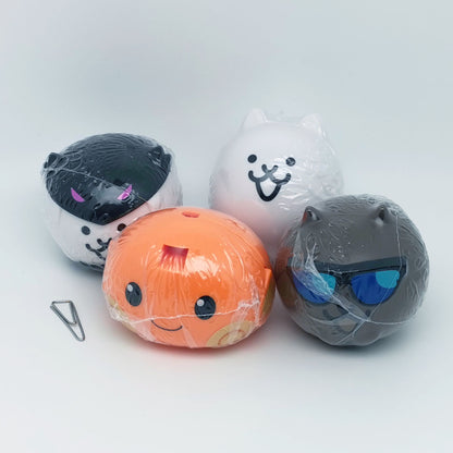 Nyanko Daisensou Great War Figure Vol 12 Bandai Capchara Gashapon Toys Bora Dark Cat Cat Summer Vacation Suntan Cat