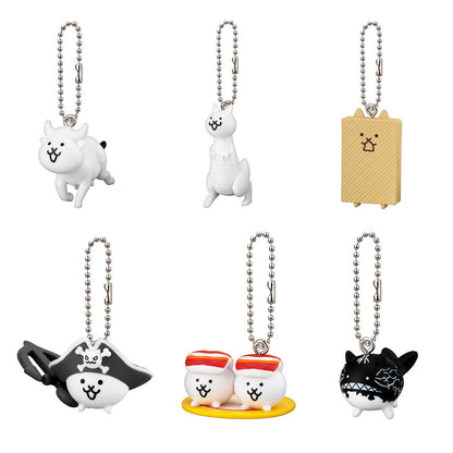 Nyanko Great War Swing Figure Collection Vol 5 Bandai Gashapon Toys (set of 6)