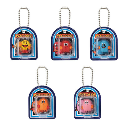 PacMan Blister Charm Collection Figure Bandai Gashapon Toys (set of 5)