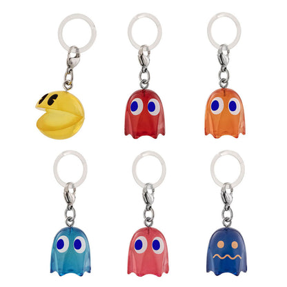 PacMan Ghosts Figure Mejirushi Accessory Bandai Gashapon Toys (set of 6)