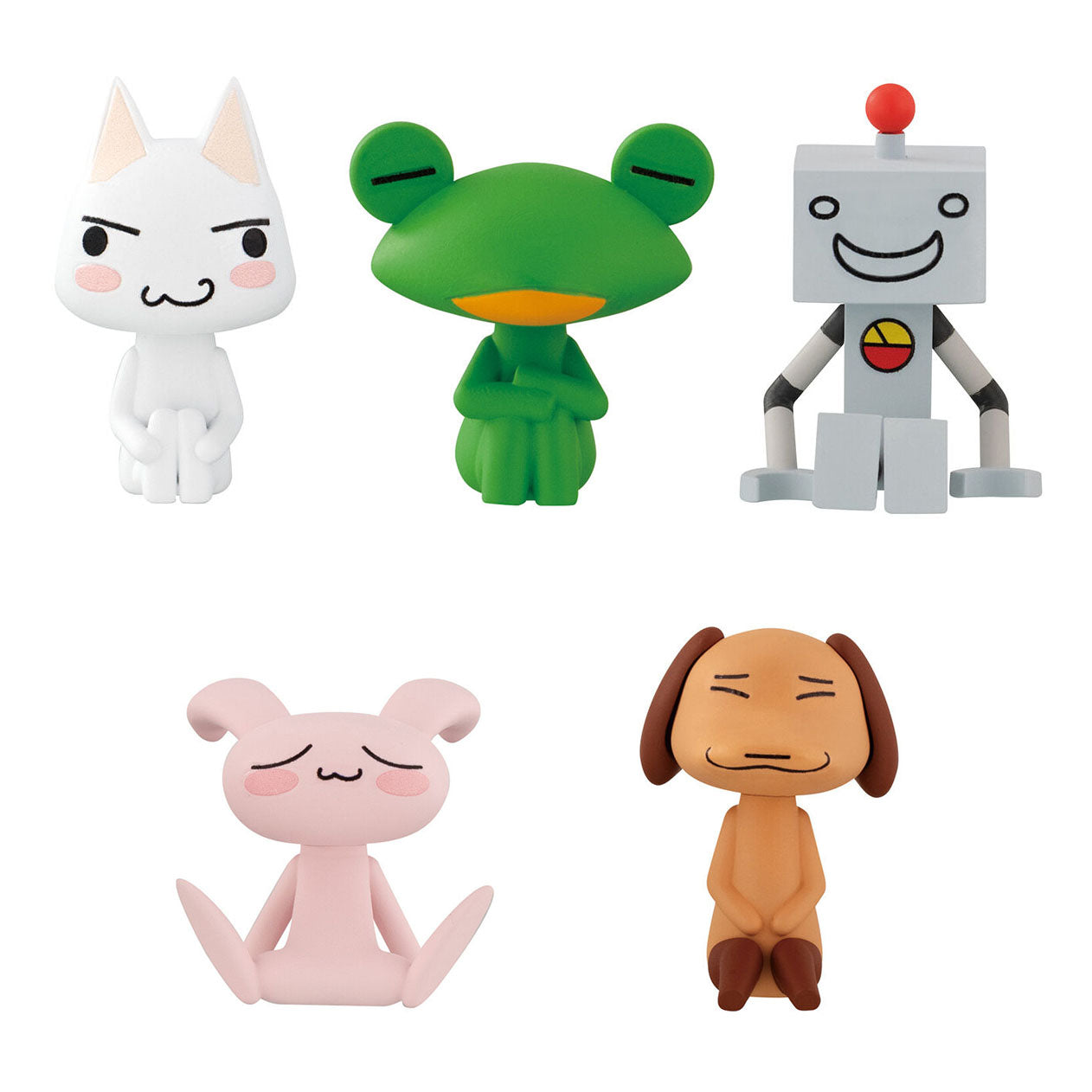 Sony Cat Doko Demo Issyo Machiboke Figure Vol 1 Bandai Gashapon Toys (set of 5)