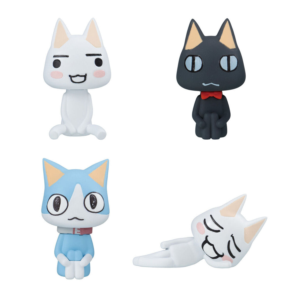 Sony Cat Doko Demo Issyo Machiboke Figure Vol 2 Bandai Gashapon Toys (set of 4)