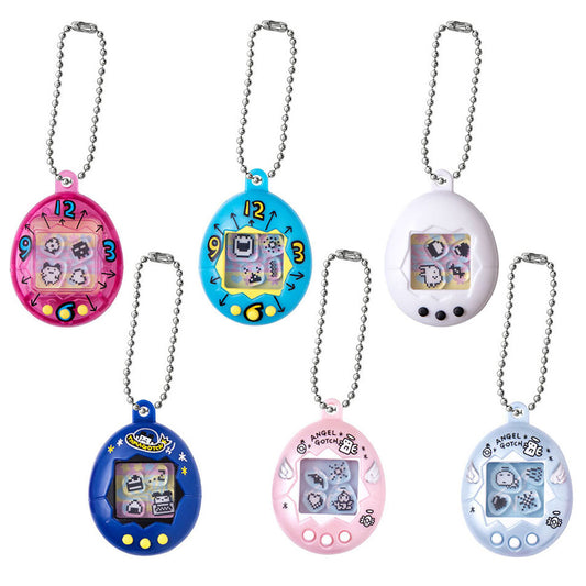 Tamagotchi Shaka Shaka Charm Collection Keychain Vol 1 Bandai Gashapon Toys (set of 6)