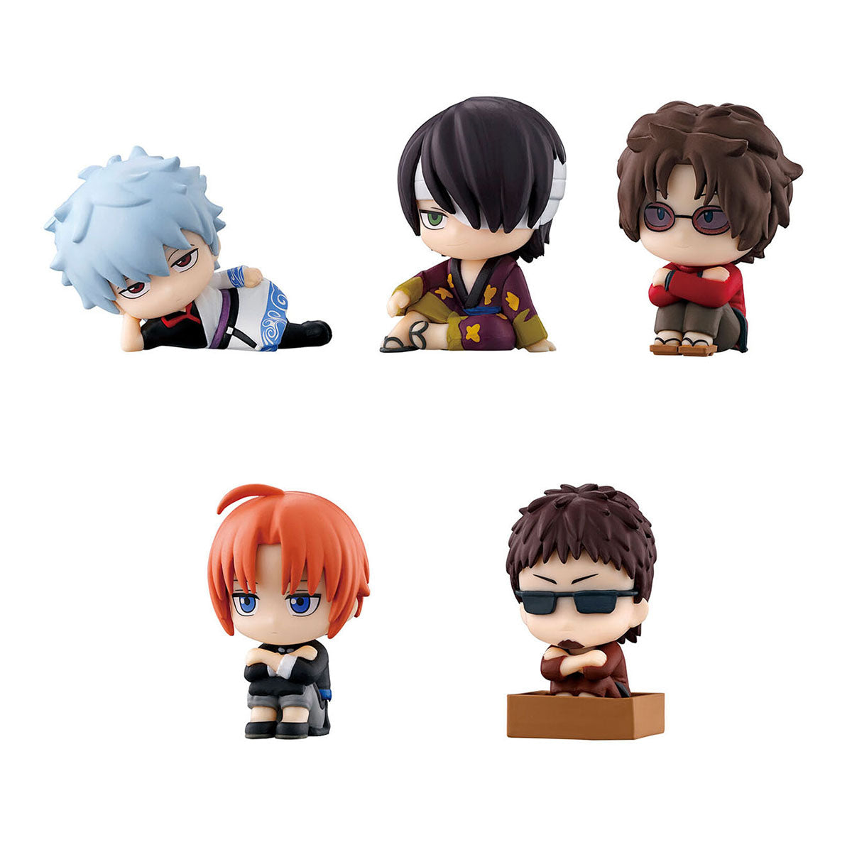 Gintama Machiboke Figure Vol 3 I was getting ready for my Turn Bandai Gashapon Toys