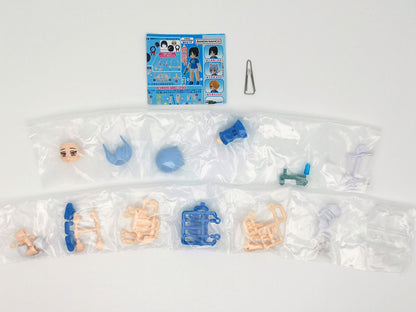 Aqua Shooters Girls Figure Vol 12 Bandai Model Kit Gashapon Toys (set of 5)
