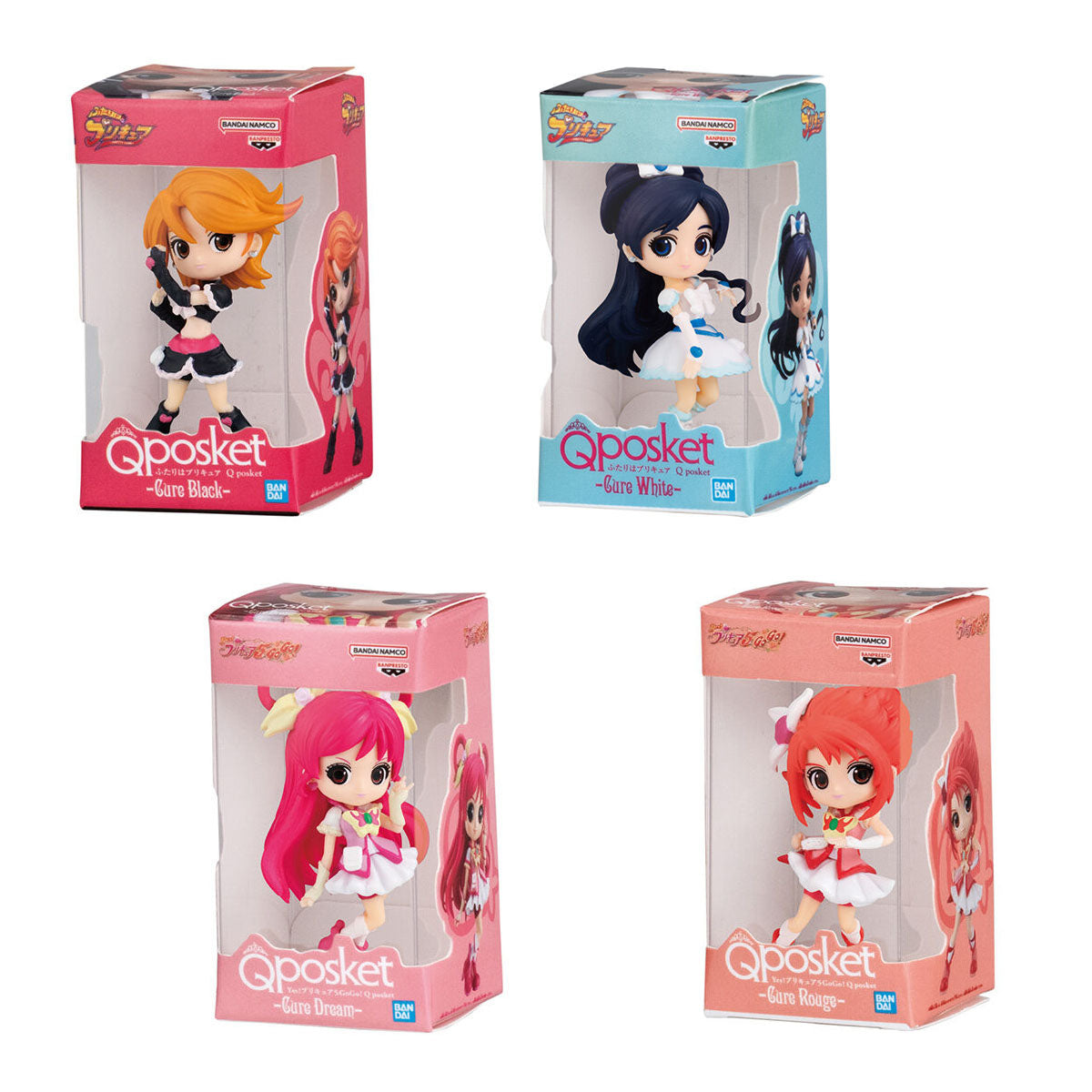Pretty Cure PreCure All Stars Q Posket Miniature Collection Bandai Gashapon Toys