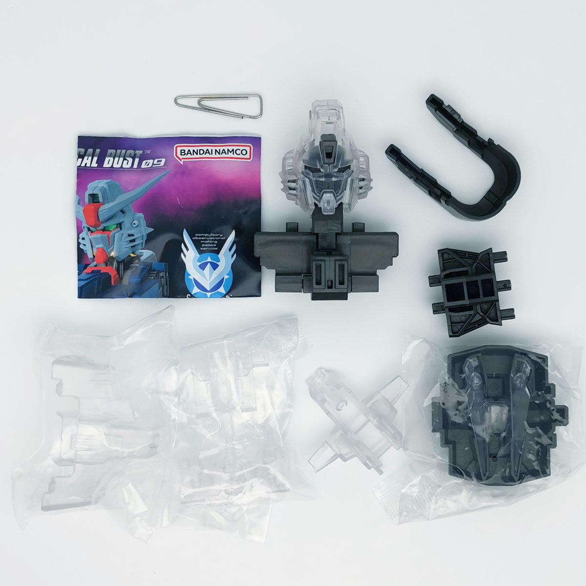 Mobile Suit Gundam MS Mechanical Bust Destiny Gundam Spec II Bandai Gashapon Toys