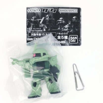 Mobile Suit Gundam Zaku Narabundesu Figure Bandai Gashapon Toys (set of 5)