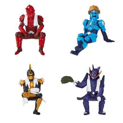 Kamen Rider Den-O Imagin Sauna Figure Bandai Gashapon Toys (set of 4)