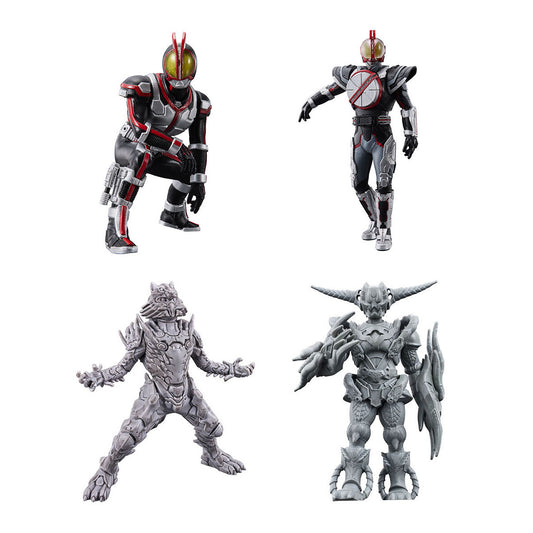 Kamen Rider 555 Faiz Figure Vol 1 Bandai Gashapon Toys (set of 4)