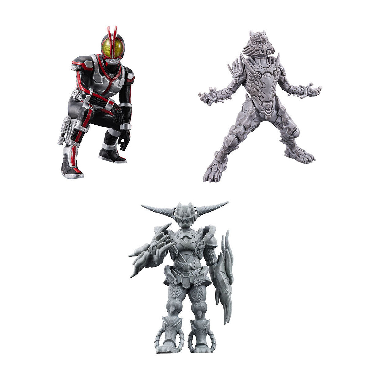 Kamen Rider 555 Faiz Figure Vol 1 Bandai HG Gashapon Toys (set of 3)