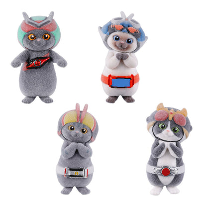 Kamen Purr Rider Figure Vol 3 Bandai Gashapon Toys (set of 4)