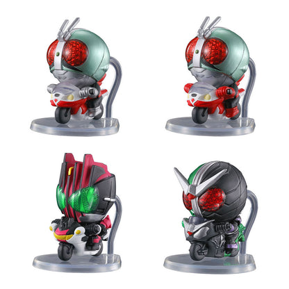@CTION Ride Kamen Rider Figure Actionride Bandai Gashapon Toys (set of 4)