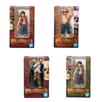 One Piece DXF The Grandline Series Miniature Collection Figure Bandai Gashapon Toys (set of 4)