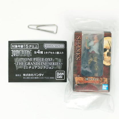 One Piece DXF The Grandline Series Miniature Collection Figure Bandai Gashapon Toys (set of 4)