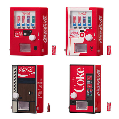 Coca-Cola Vending Machine Miniature Bandai Gashapon Toys (set of 4)