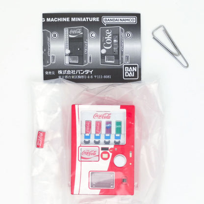 Coca-Cola Vending Machine Miniature Bandai Gashapon Toys (set of 4)