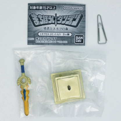 Dungeon The Hero & The Elf's Forest Machibouke Figure Bandai Gashapon Toys Sword of Light
