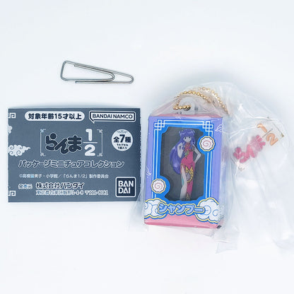 Ranma 1/2 Package Miniature Collection Bandai Gashapon Toys Shampoo