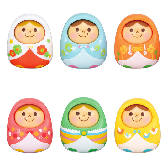Unazukin Doll Miniature Mascot Bandai Gashapon Toys (set of 6)